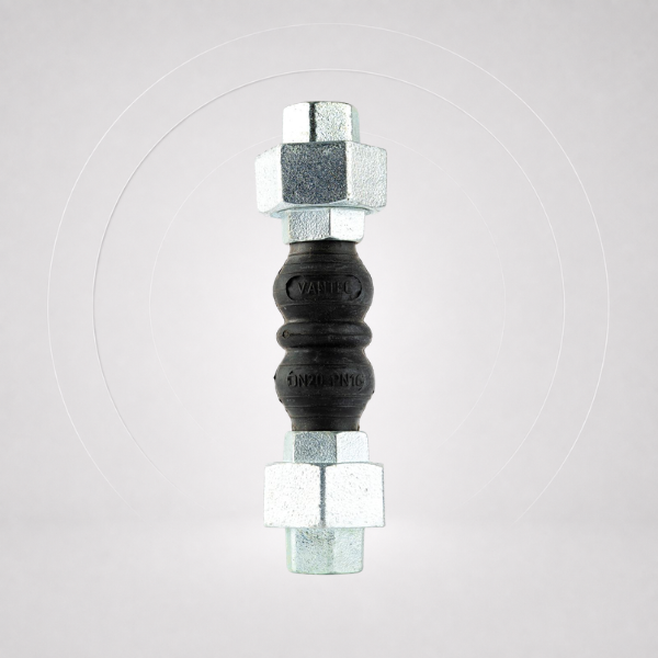 117 Double Sphere Union Type Rubber Expansion Joint - VA8701 - Image 1