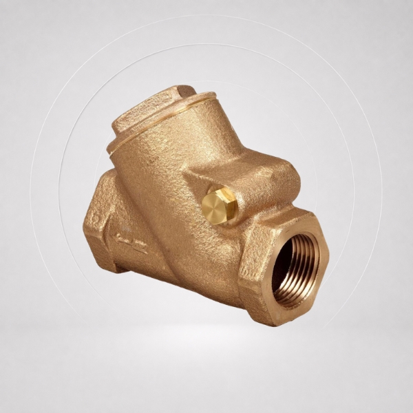 44 Bronze Y-Type Check Valve PN20 - VAC708 - Image 1