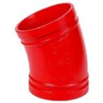 Grooved Elbow 22.5 VAT15