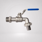 DZR BRASS HOSE BIB COCK WITH HOSE UNION - VA502D