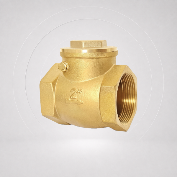 228 Brass Swing C heck Valve PN16 - VAC830 - Image 1
